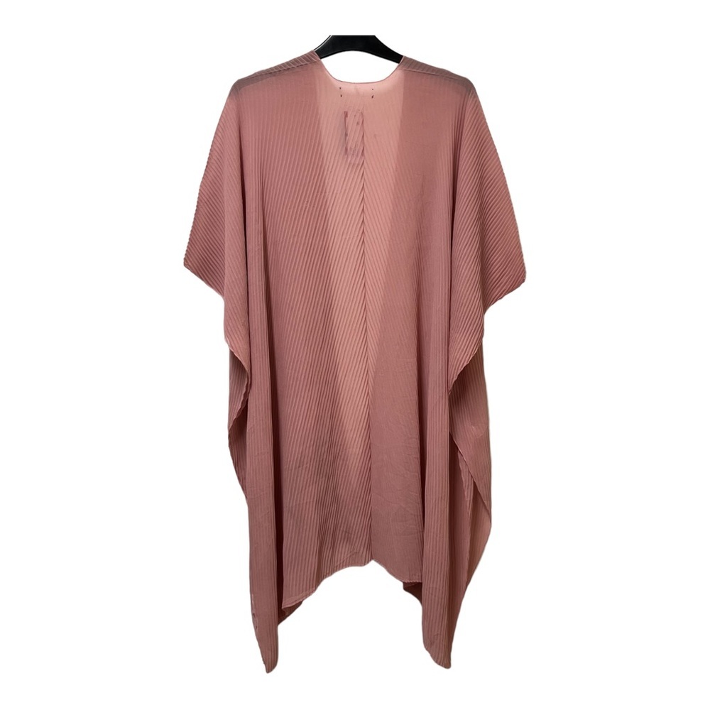 Vince Camuto Sheer Pink Pleated Coverup NWT - Picture 2 of 3